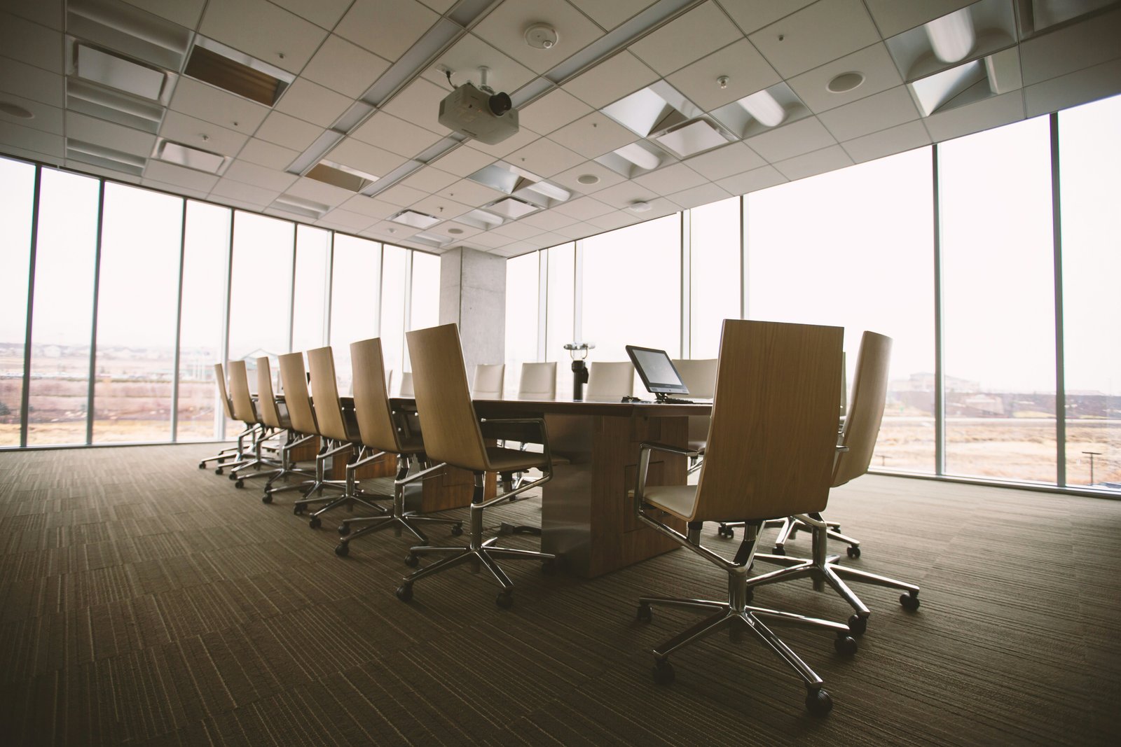 Business professionals meeting to discuss succession planning